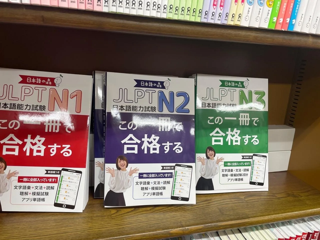 Учебники для подготовки к экзамену JLPT N1, N2 и N3 — курсы японского языка
